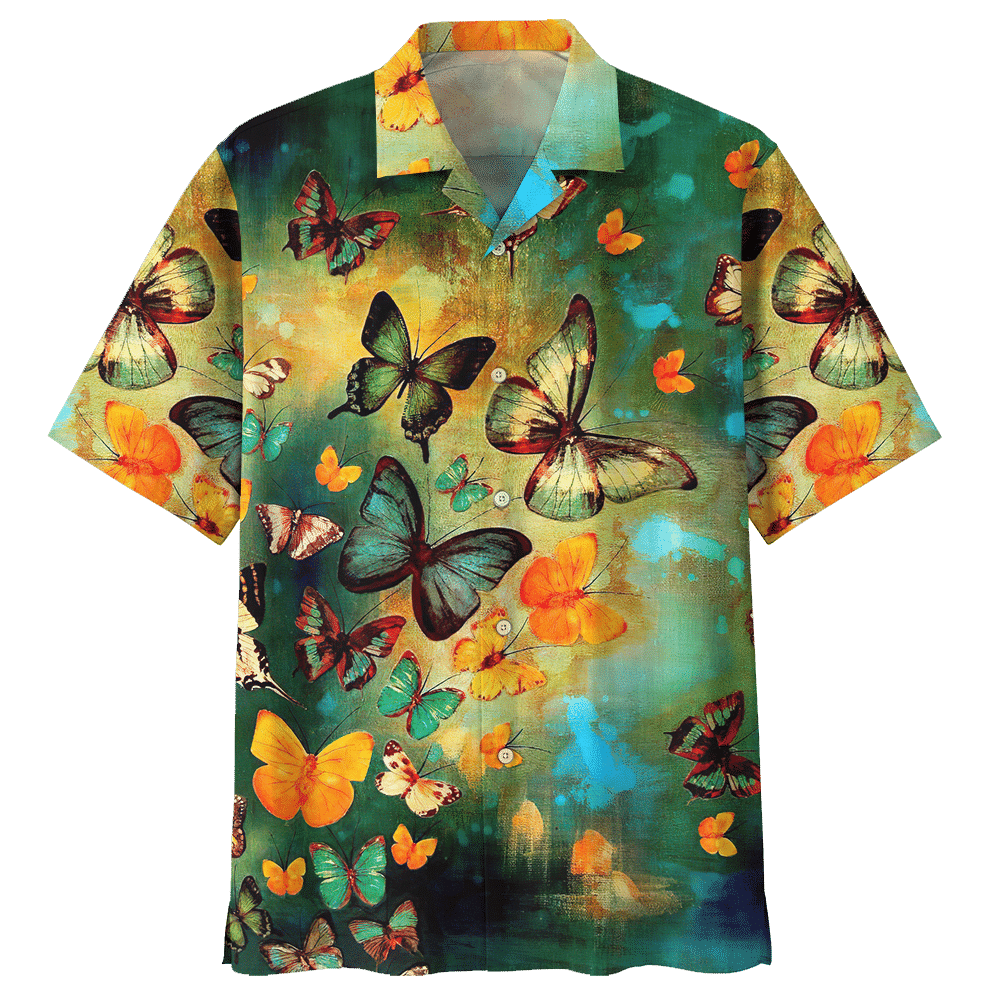 Butterfly Colorful Amazing Design Unisex Hawaii Shirt For Men And Women Ha67351