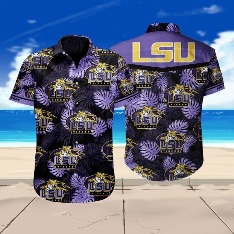 Lsu Tigers Football Tropical Hawaii Shirt Ha102030