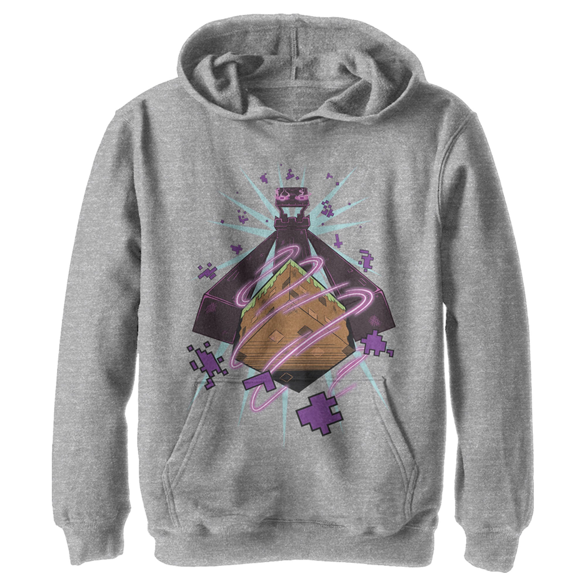 Minecraft Boy’S Enderman  Pull Over Hoodie