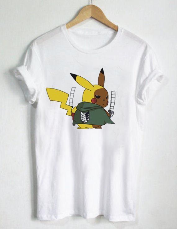 Attack On Pokemon Shirt S 2 3 Shirt