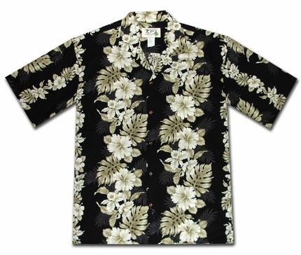 Royal Hibiscus Black Hawaii Shirt Made In Summer Beach Shirts Ha47979