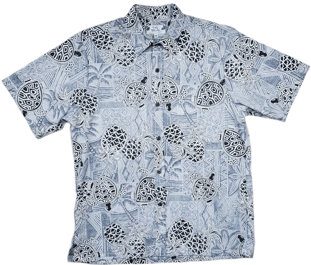 Turtle Pineapple Button Up Hawaiian Shirt