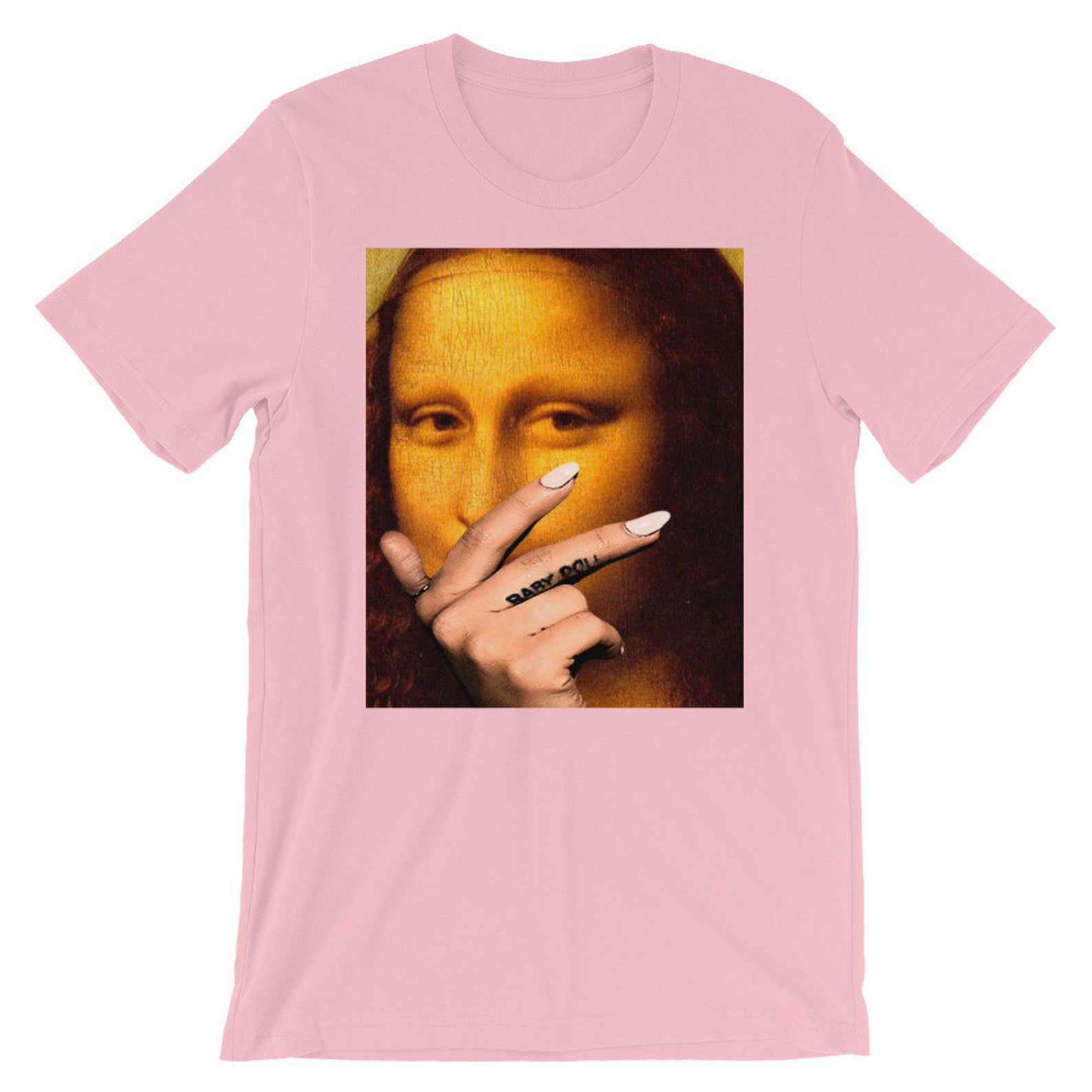 Baby Doll Mona Lisa Short-Sleeve T Shirt – Ariana Grande Arianator Arianator Arianator Merch Sweetener The Light Is Coming