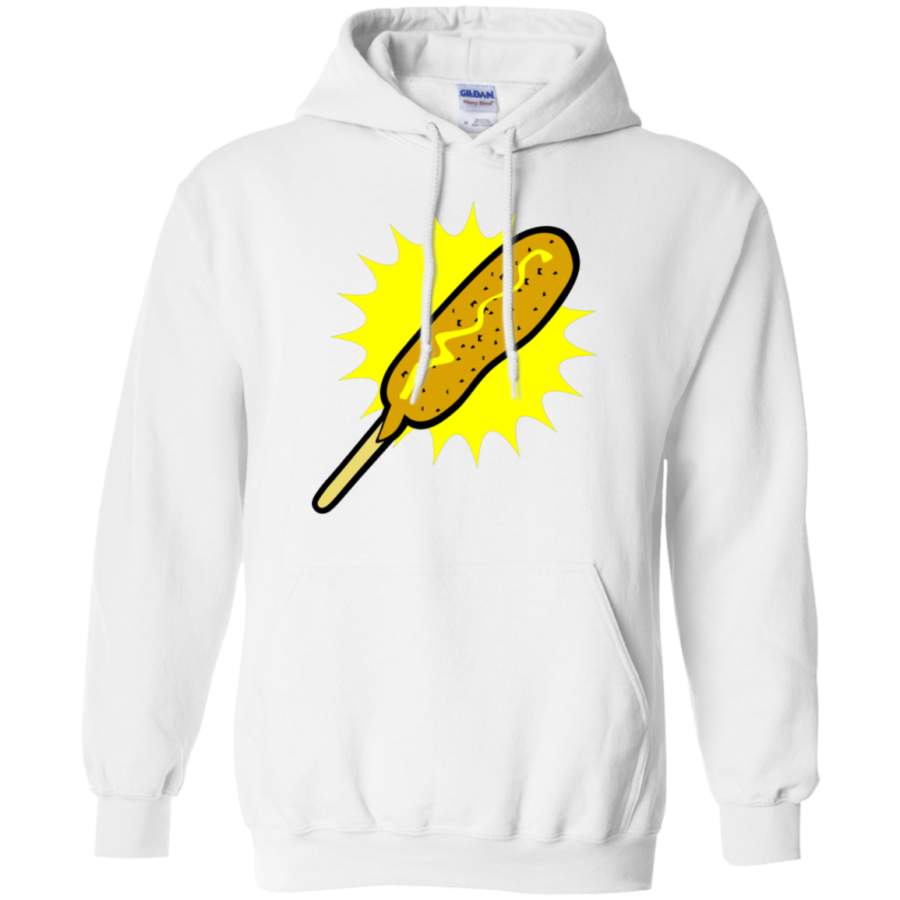 AGR Corn dog Gildan Pullover Hoodie