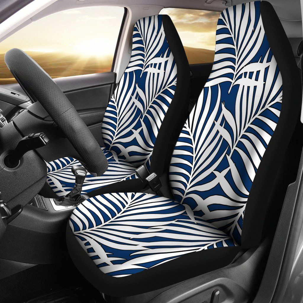 Indianapolis Colts Fans Car Seat Covers Tropical Colts Football