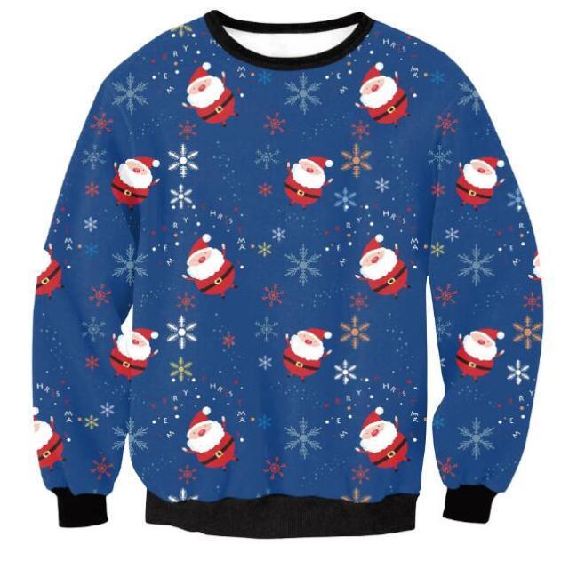 Merry Christmas Ugly Christmas Sweater | For Men & Women | Adult | Us6109