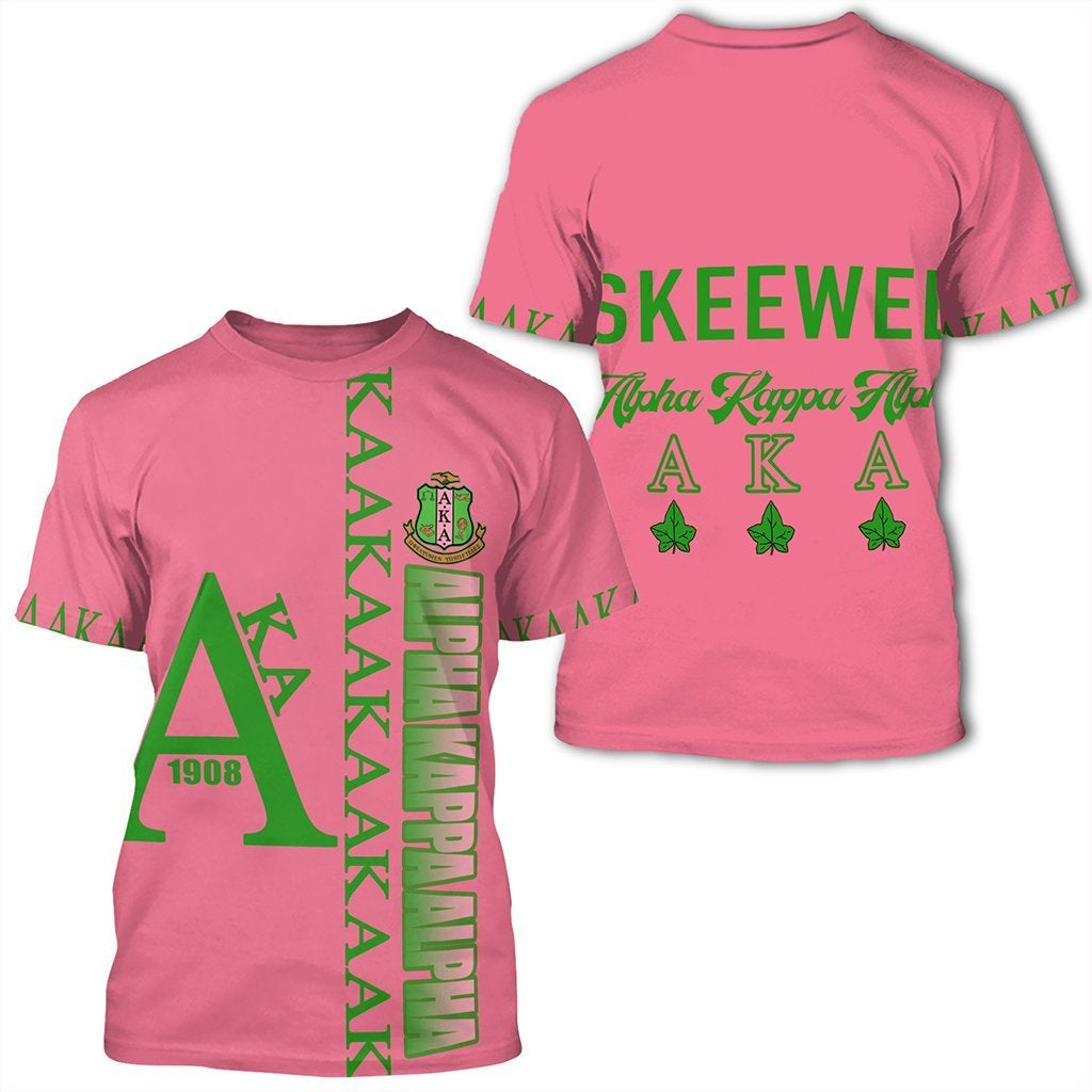 Greek Life T-Shirt – Pink Alpha Kappa Alpha Tee