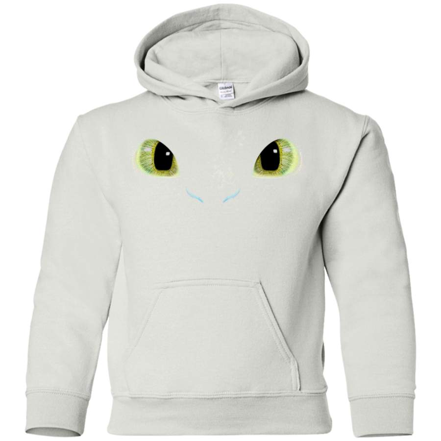 AGR Toothless fiery eyes Youth Pullover Hoodie