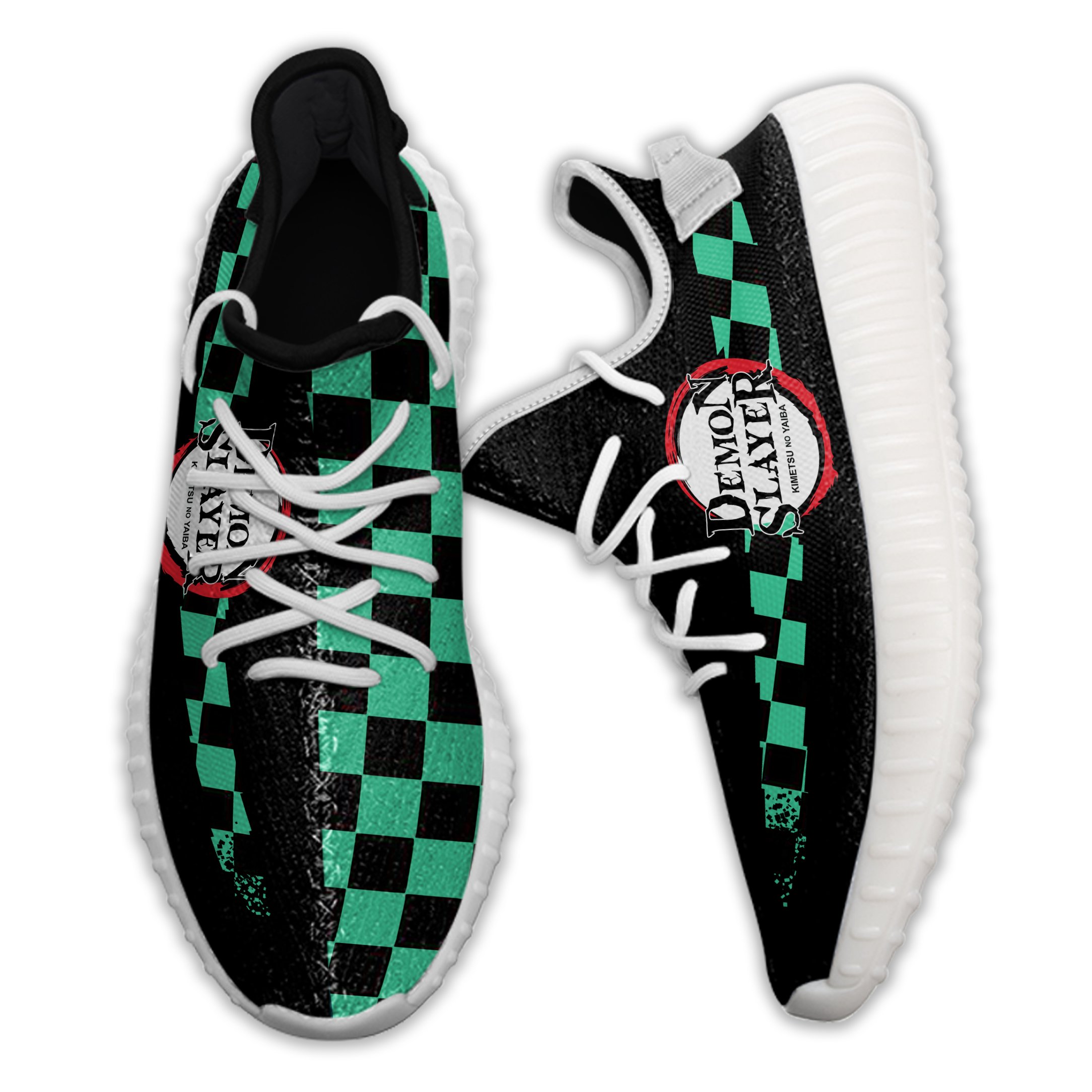 Kimetsu No Yaiba Shoes Tanjiro Kamado Yezzy Sneakers T12467