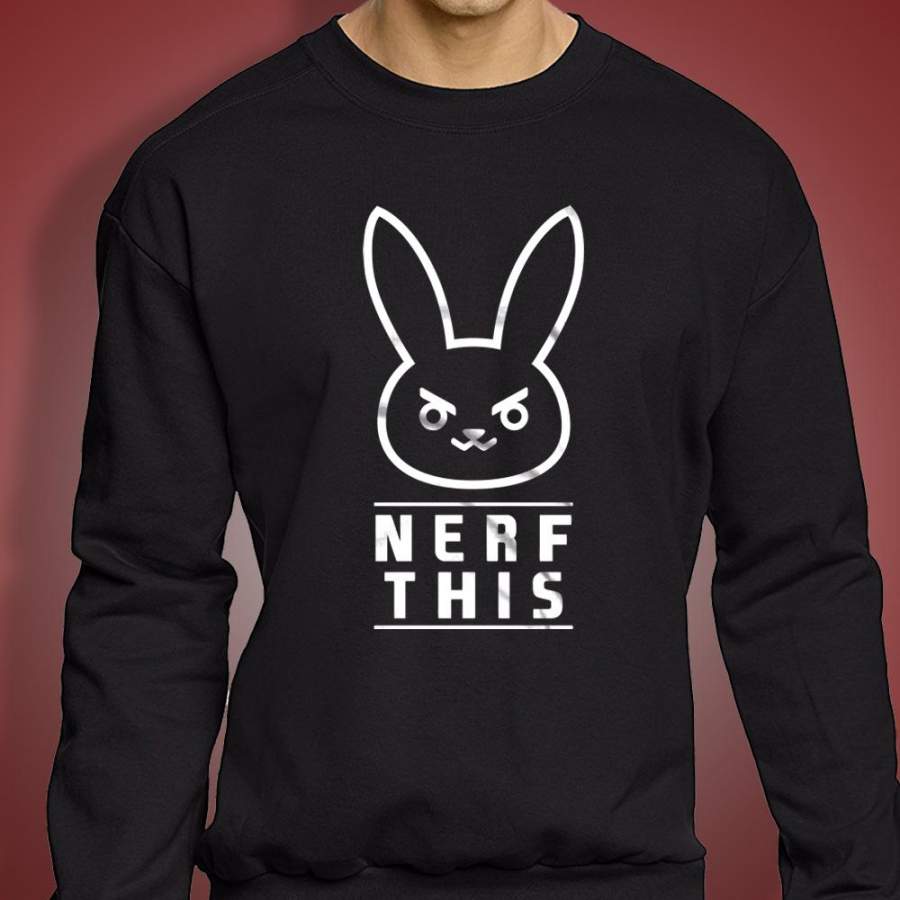 Nerf This Dva Bunny Overwatch Logo Men’S Sweatshirt