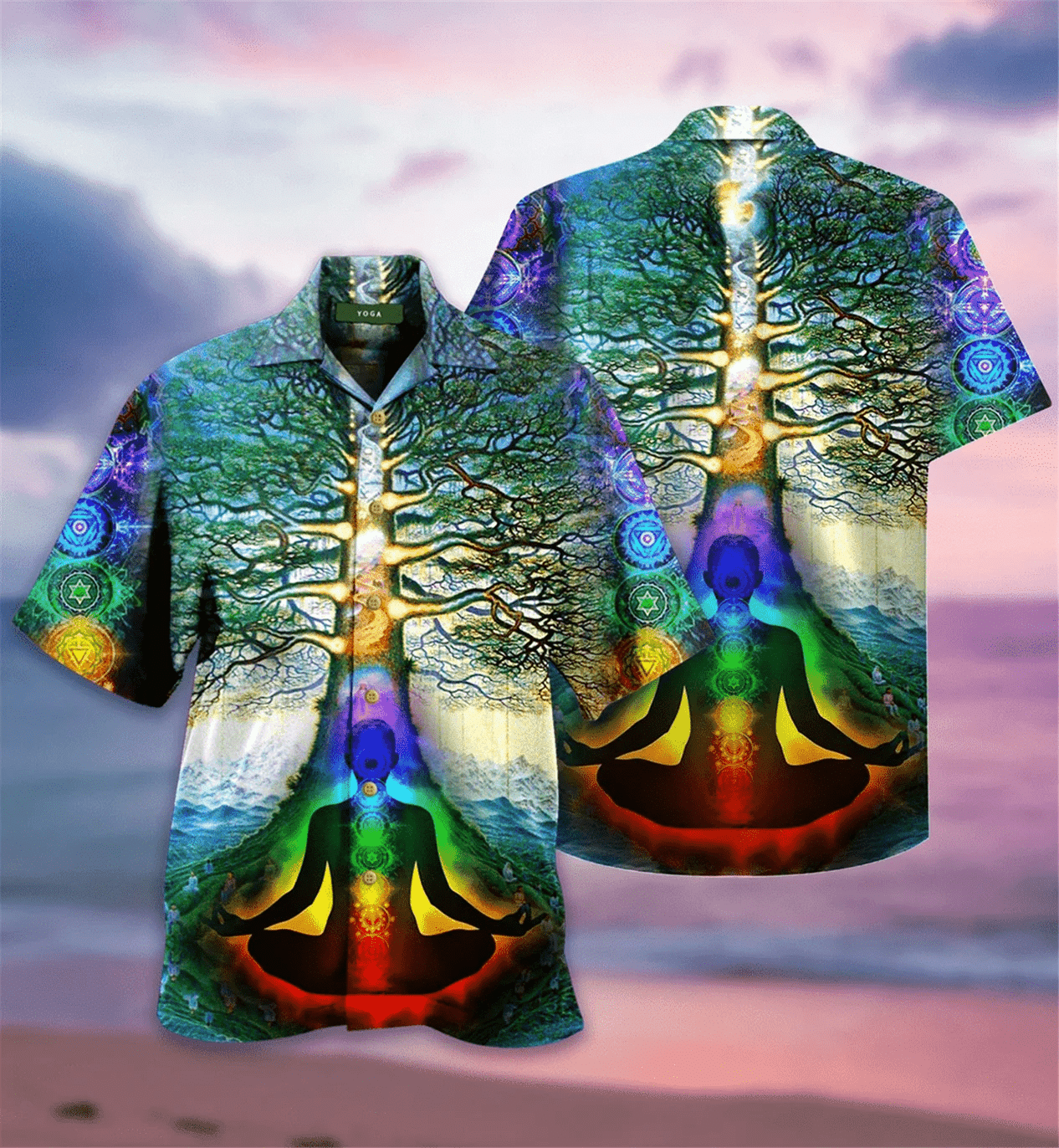 Cover Your Body With Amazing Meditation Yoga Aloha Hawaii Shirts V Ha16807