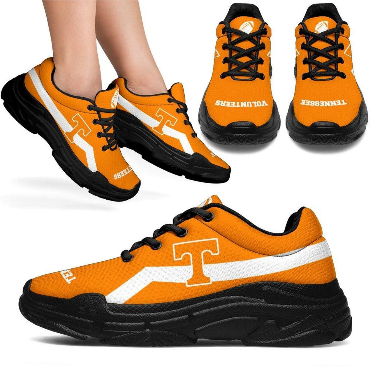 Tennessee Volunteers Sneakers With Line Shoes Edition Chunky Sneaker Running Shoes For Men, Women Shoes15720