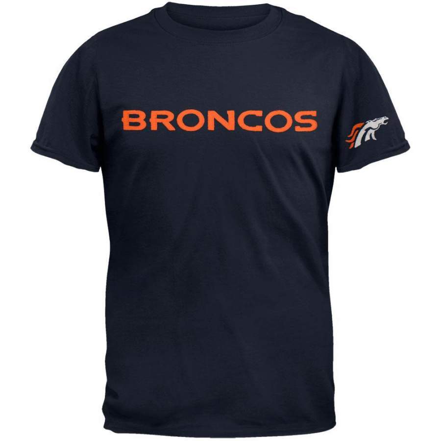 Denver Broncos – Logo Fieldhouse Premium T-Shirt