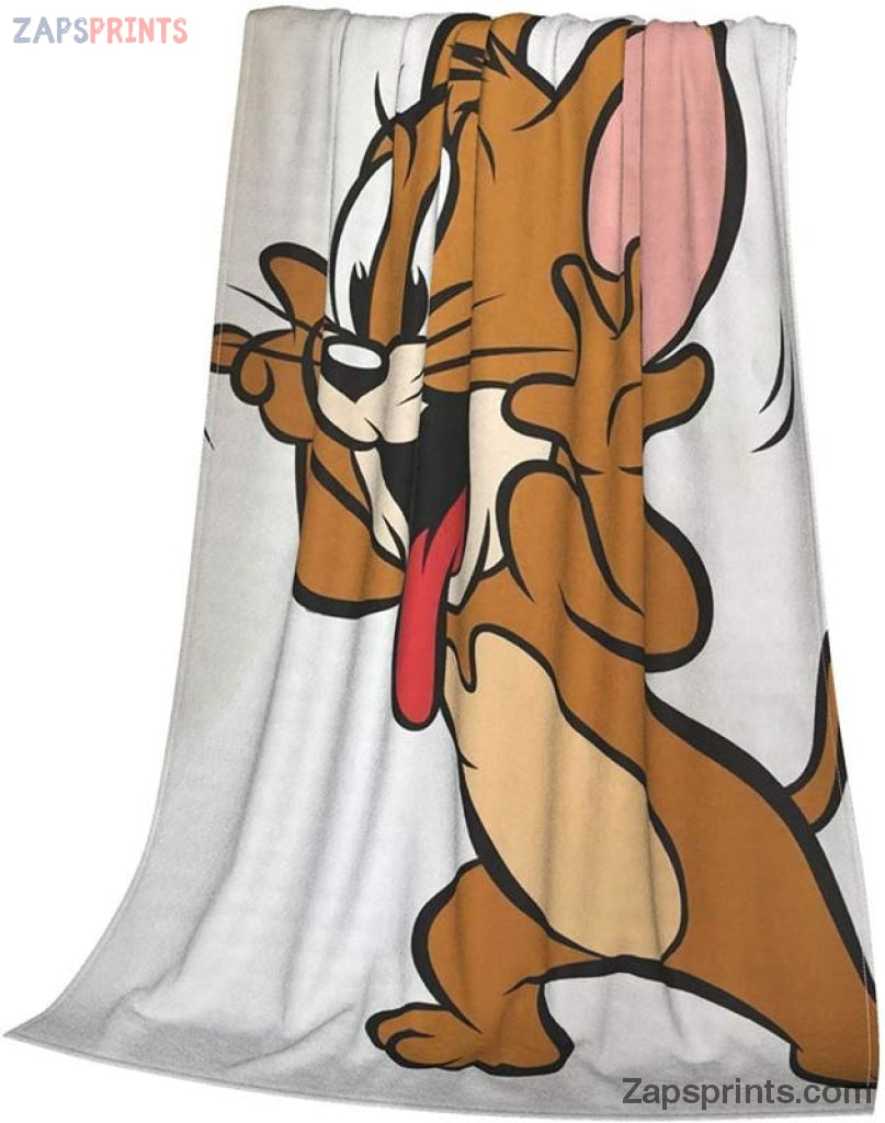 Tom And Jerry Movie Jerry Cute Blanket