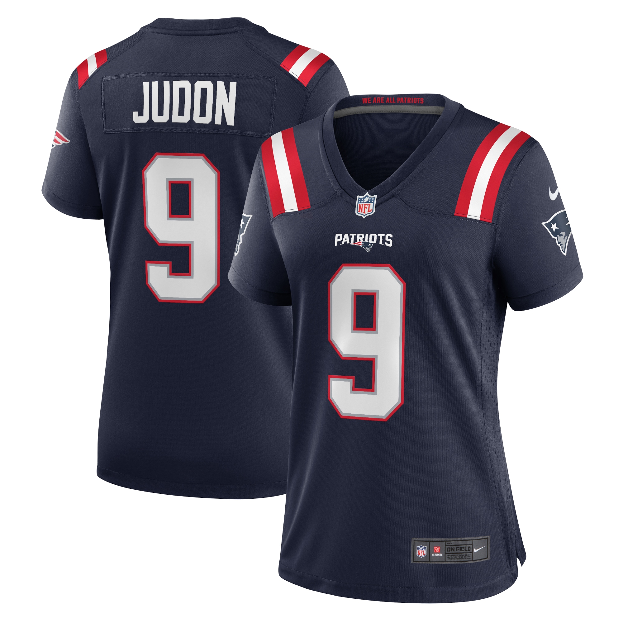 Matthew Judon New England Patriots Women's Team Game Jersey – Navy