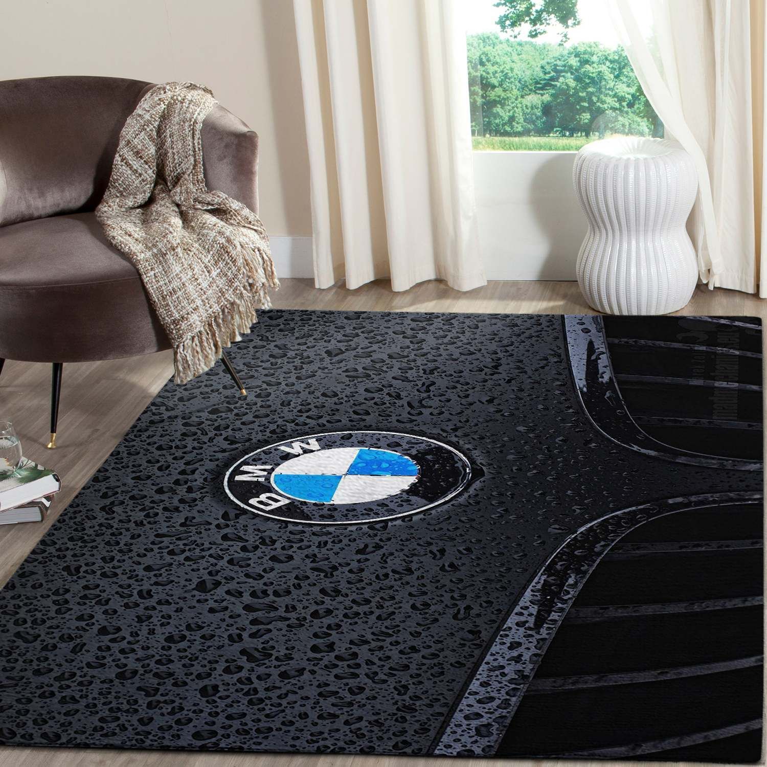 BMW Logo SuperCars Area Rugs Living Room Carpet FN151208 Local Brands Floor Decor