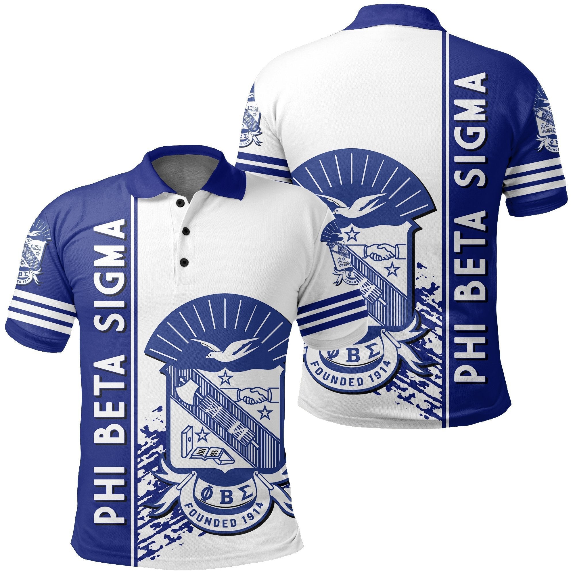 Fraternity Polo – Phi Beta Sigma Polo Shirt Quarter Style