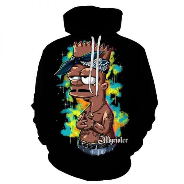 The Simpsons Sweatshirt Hoodies V10 3D T-Shirt