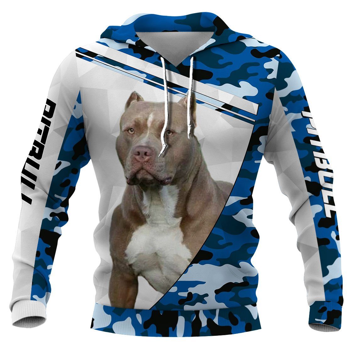 Pitbull-Camo. Edition 3D Full Printing