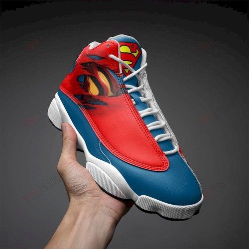 Supperman Air Jordan 13 Sneakers Sport Shoes Full Size JD13 Sneakers Personalized Shoes Design