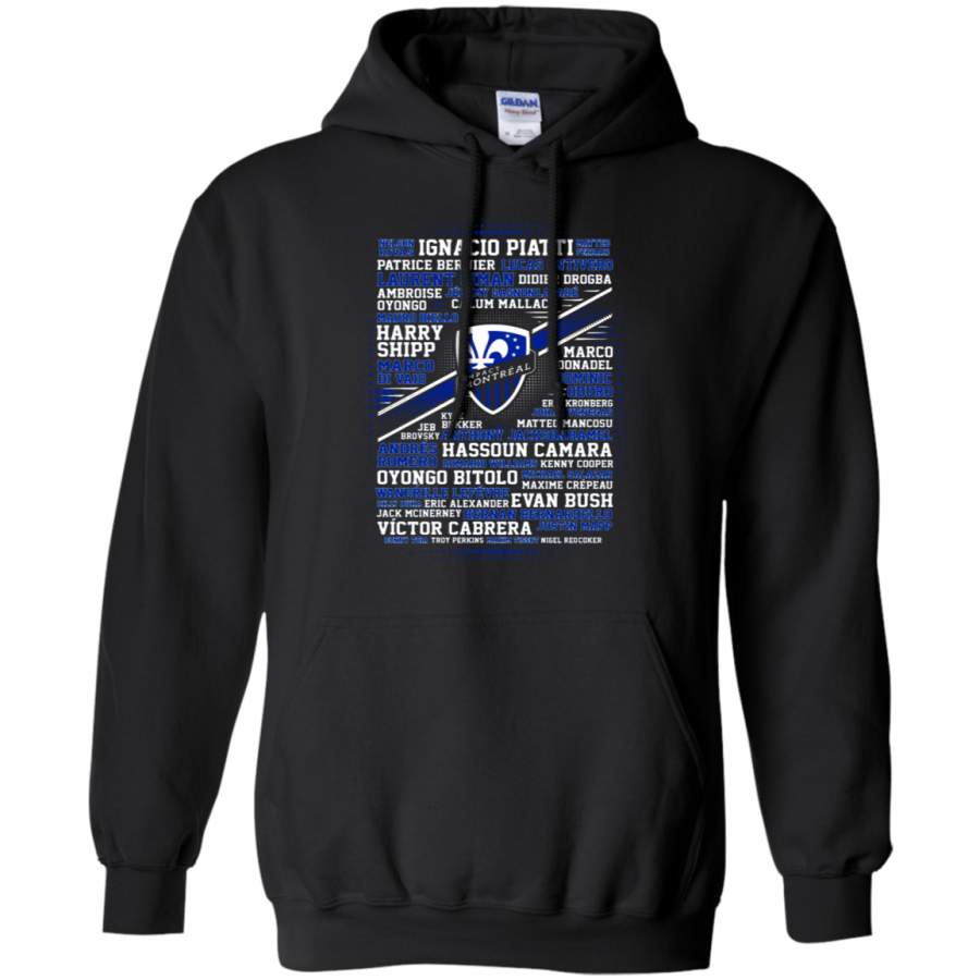 AGR MLS Soccer All Players Team Montreal Impact Hoodie