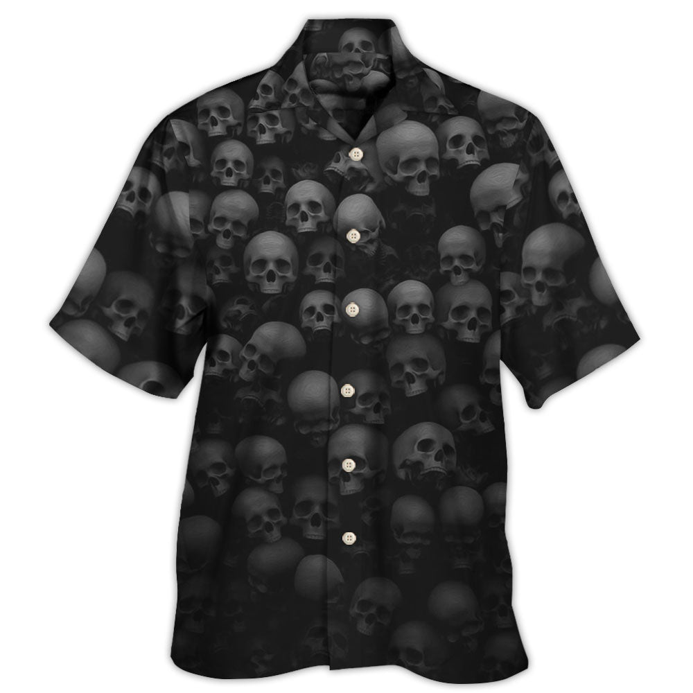 Skull Let Them Go To Hell Hawaii Shirt Ha66396