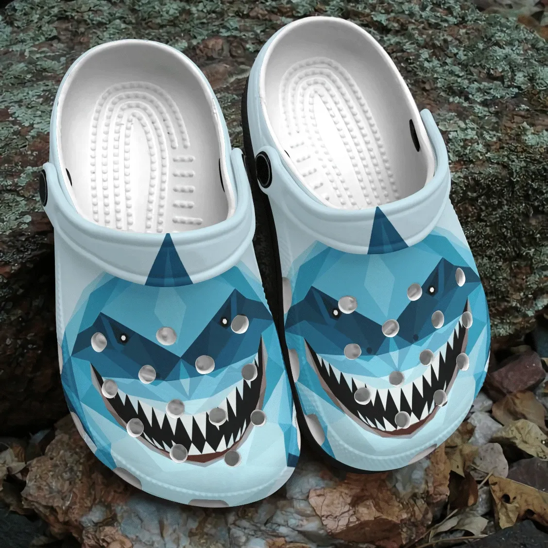 Shark Personalized Clog Custom Crocs Comfortablefashion Style Comfortable For Women Men Kid Print 3D Hauntingly