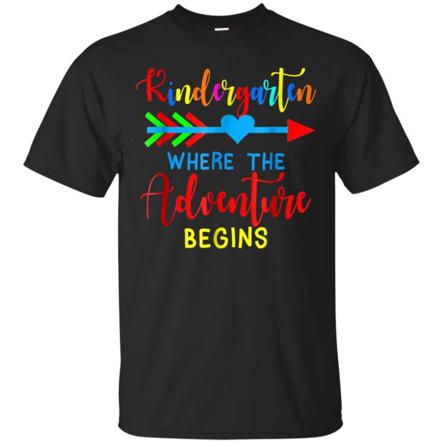 AGR Arrow Hearts Team Kindergarten Adventure Begins Funny Tshirt