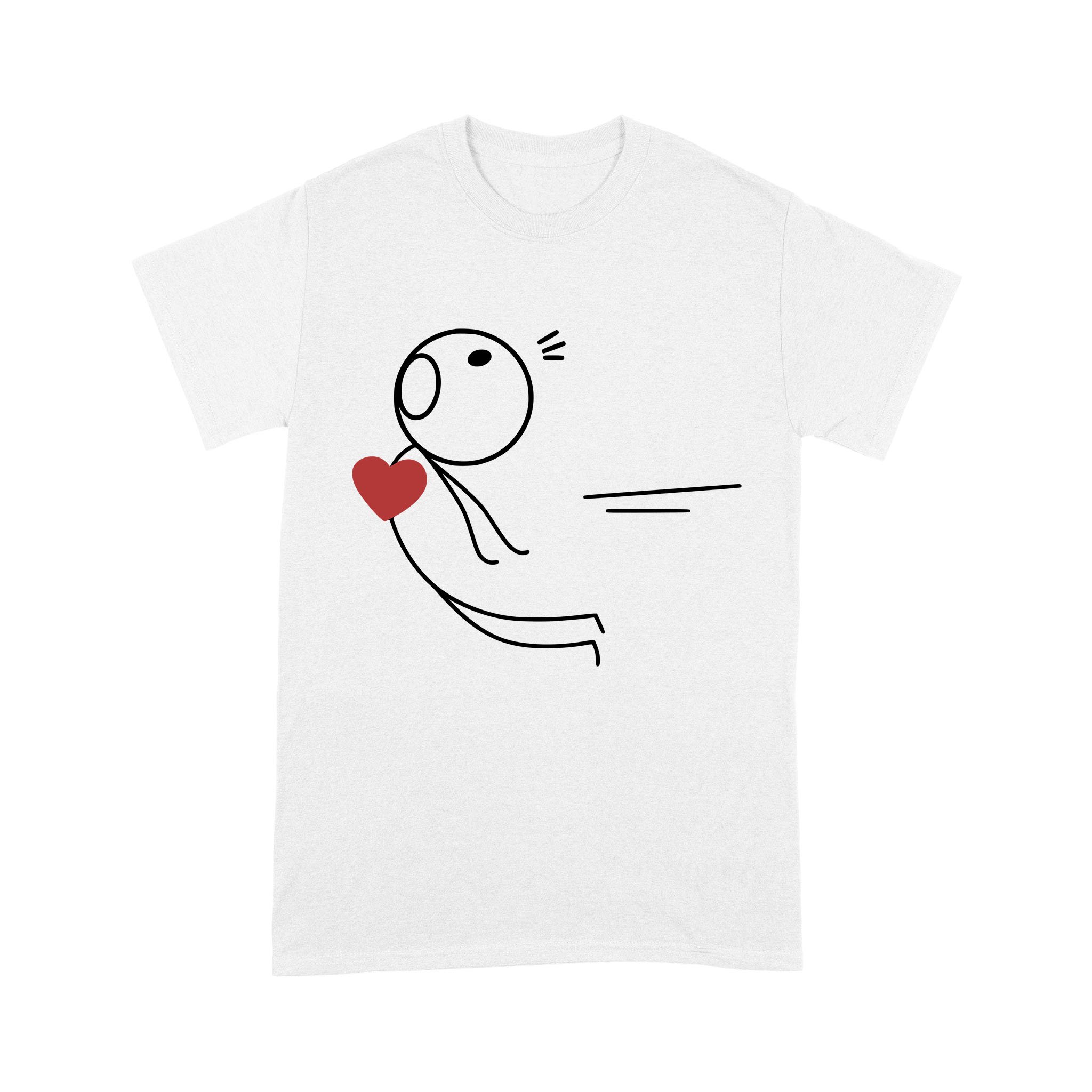 Heart magnet Couple T Shirt