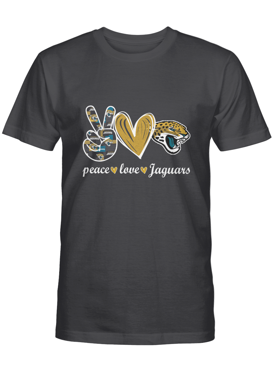 Peace, Love, Jacksonville Jaguars T-shirt, Sweatshirt, Hoodie