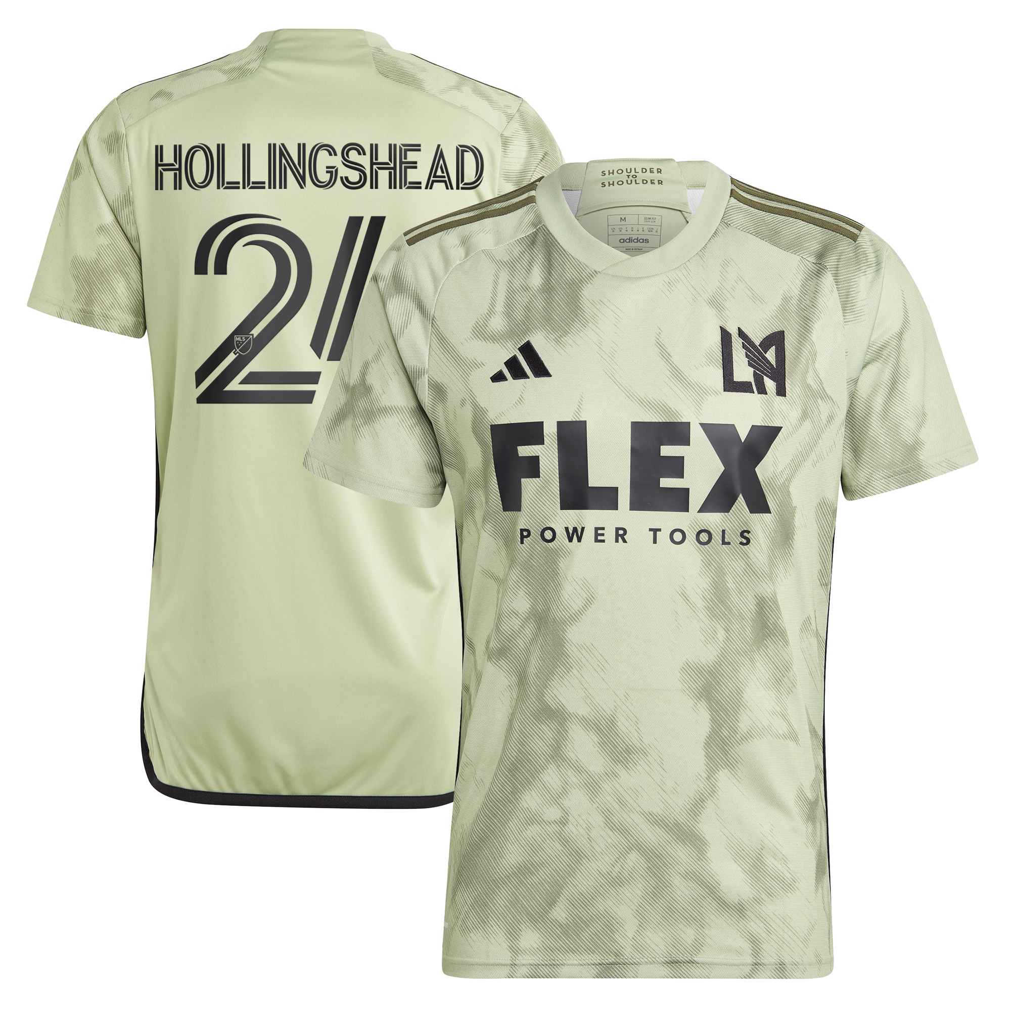 Ryan Hollingshead LAFC 2024 Smokescreen Replica Player Jersey – Green