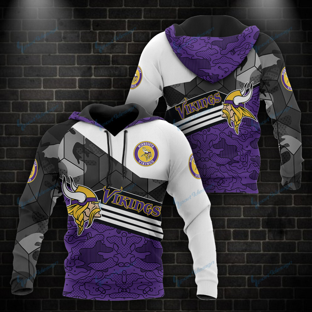 Minnesota Vikings Hoodie Bg354