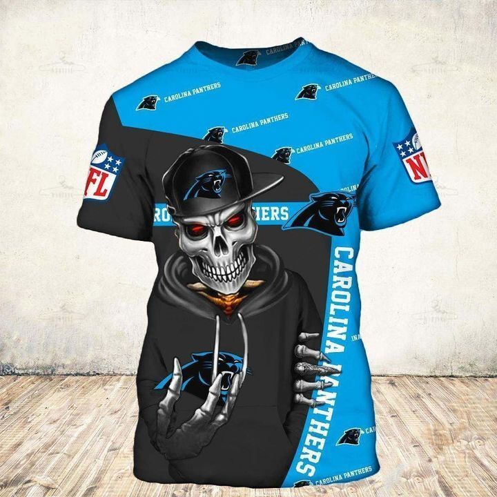 Carolina Panthers T-Shirt Cute Death Gift For Men