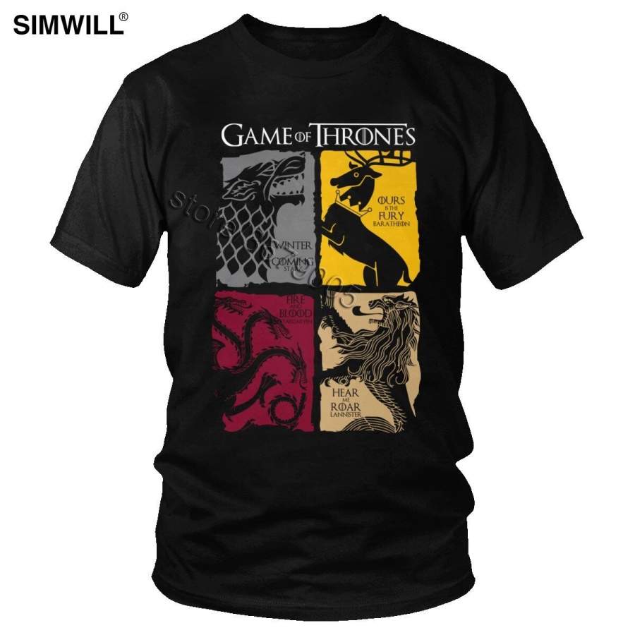 Vintage Game Of Thrones T Shirt.