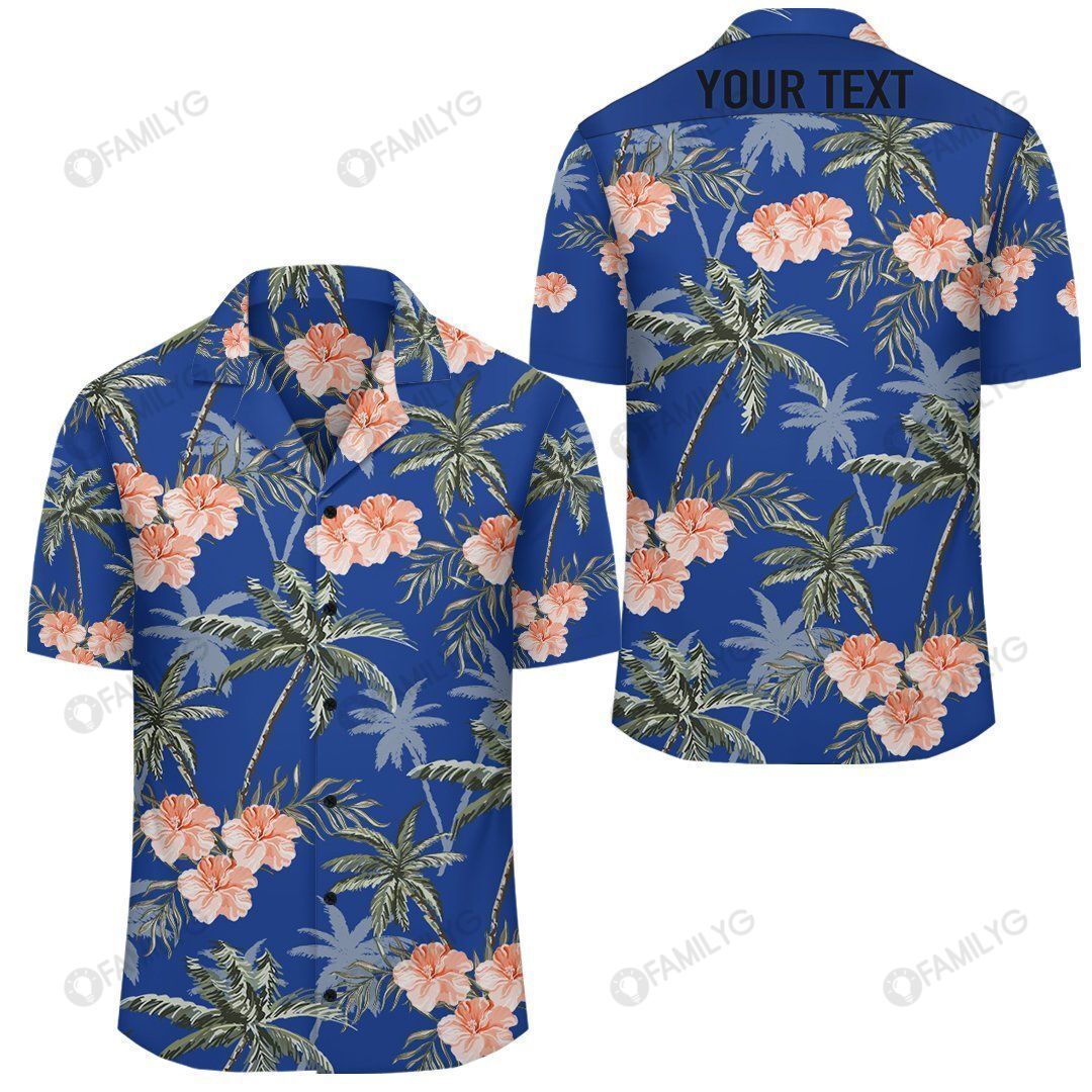 Palm Tree And Hibiscus – Haka Style Hawaii Shirt Summer Hawaiian For Men, Women, Couple