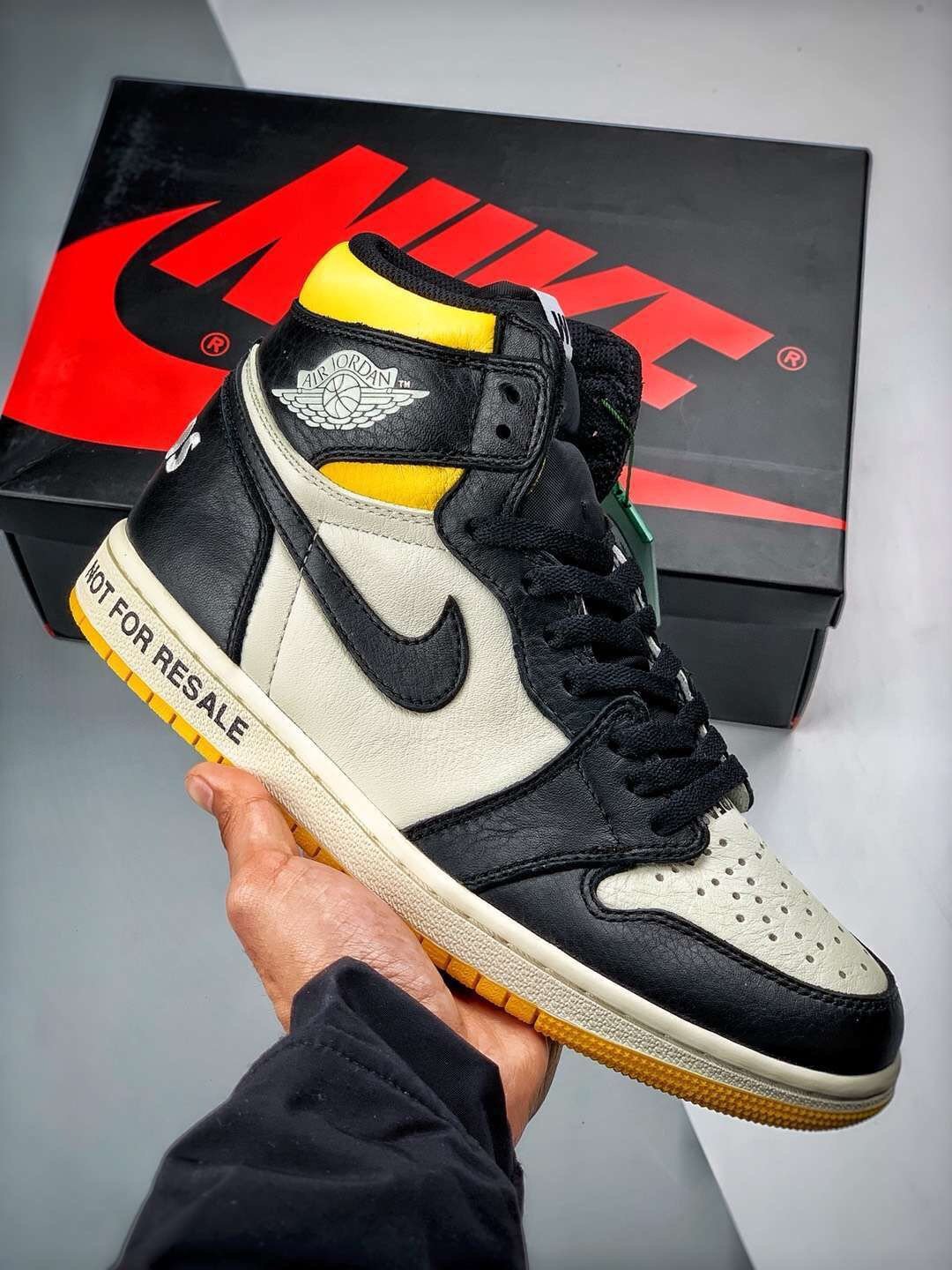 JD 1 Retro High OG Not For Resale SailBlack-Varsity Maize 5341517