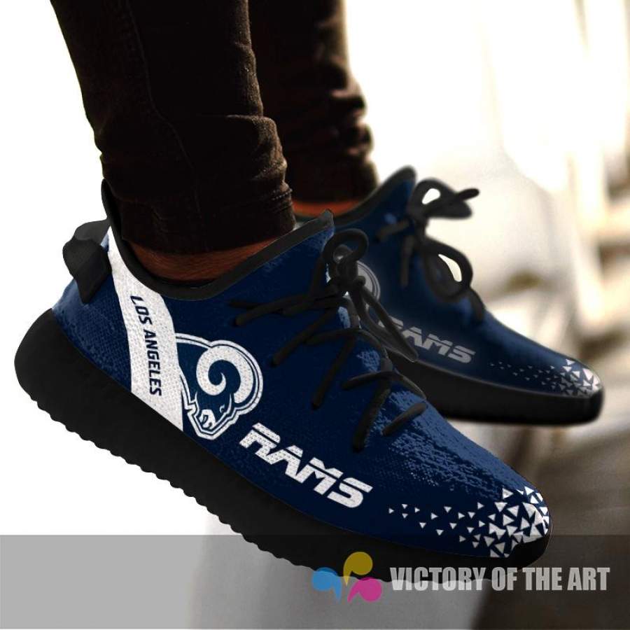 Line Logo Los Angeles Rams Sneakers As Special Shoes