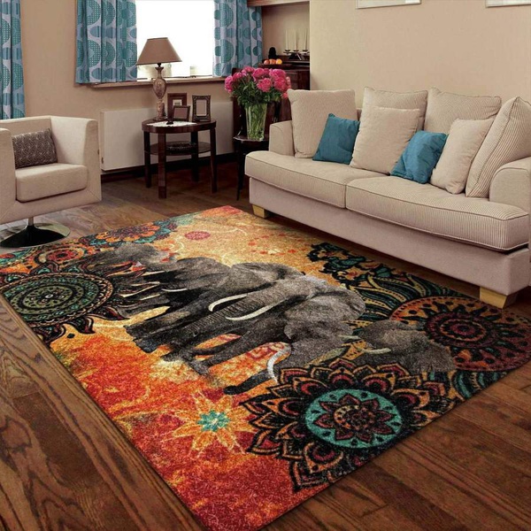 Elephants Rug RCDD81F42675