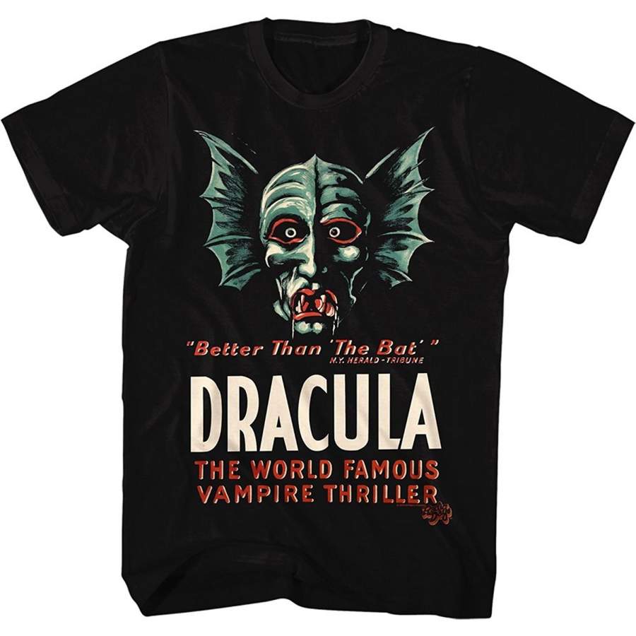 Radio Days T Shirt Vampire Thriller Adult Short Sleeve XXXL