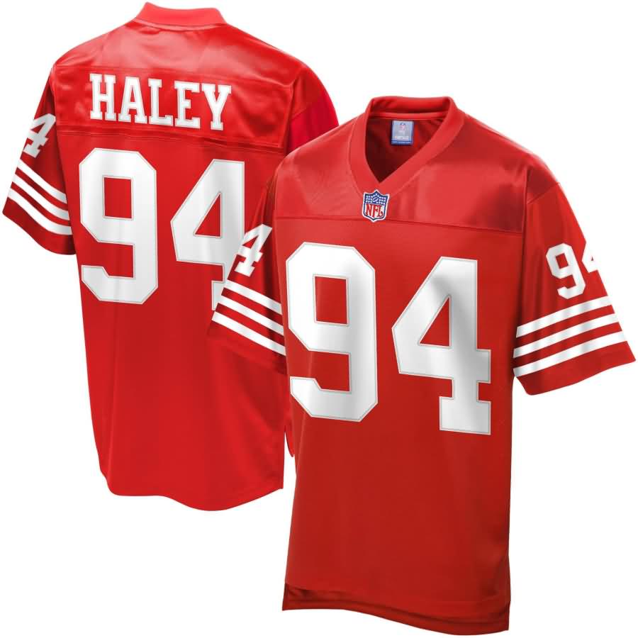 Charles Haley San Francisco 49ers NFL Pro Line Retired Player Jersey – Scarlet