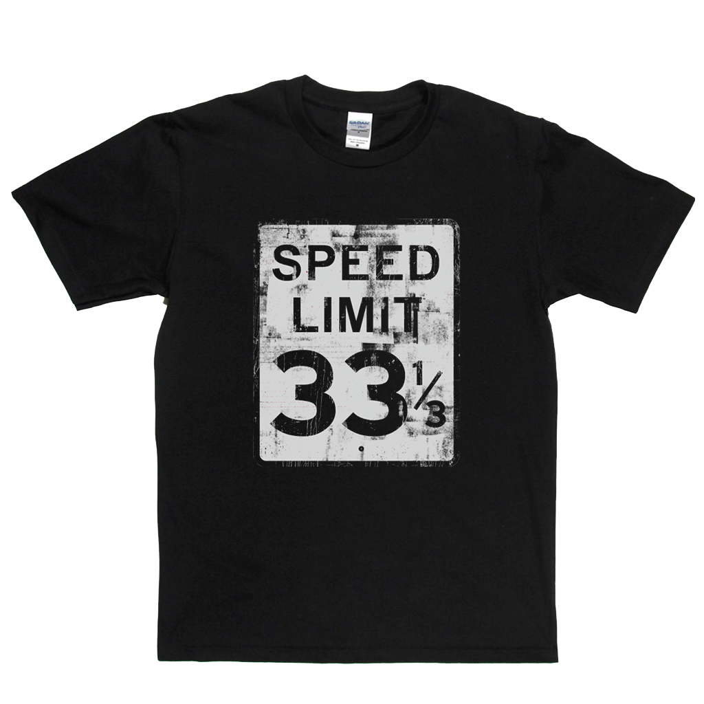 Speed Limit 33 1/3 USA T-Shirt