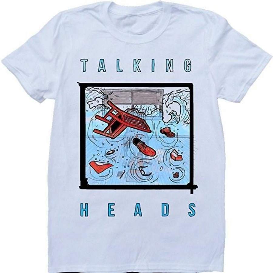 Talking Heads Irregular Tops Mens Cool Tee Shirts