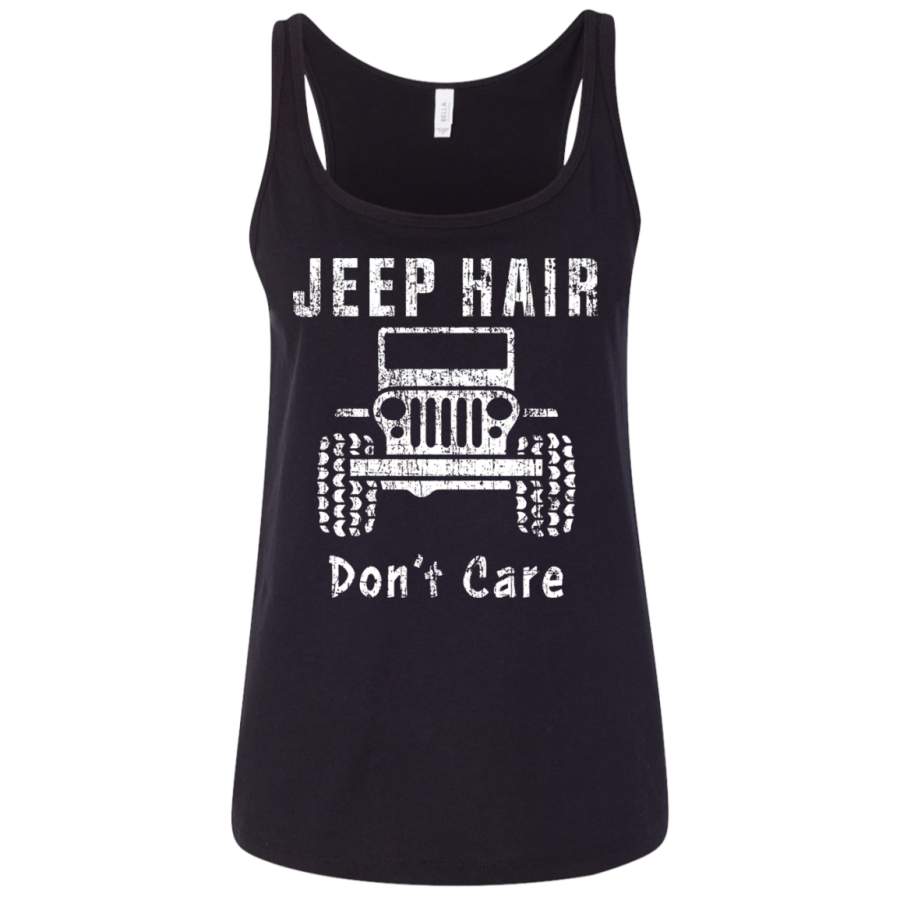 Jeep Hair Don’T Care Men/Women Tank Lt11