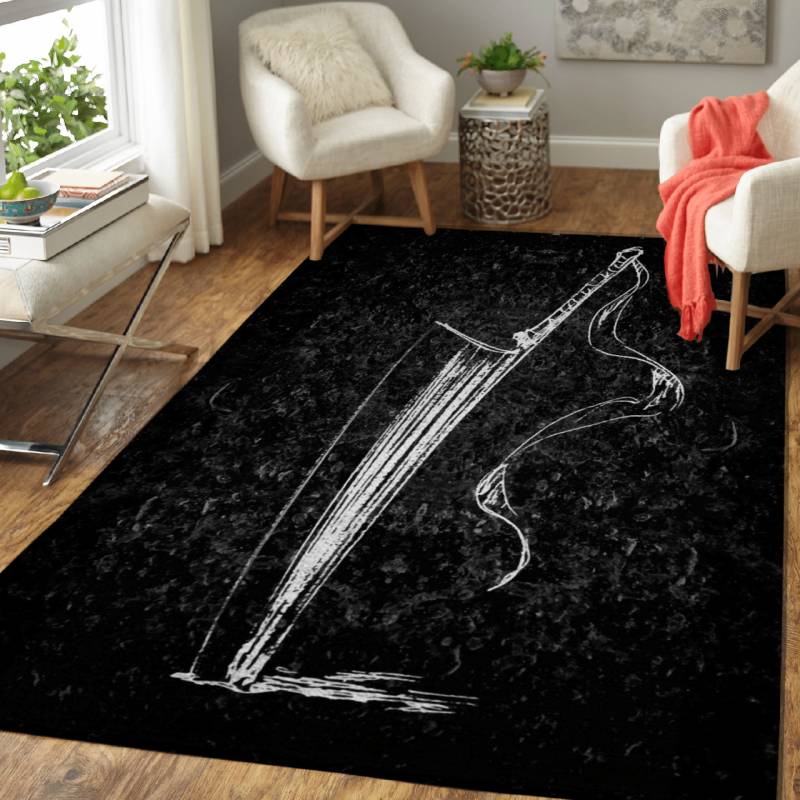 Zangetsu Zampakutoh Anime Art Area Rug – Carpet