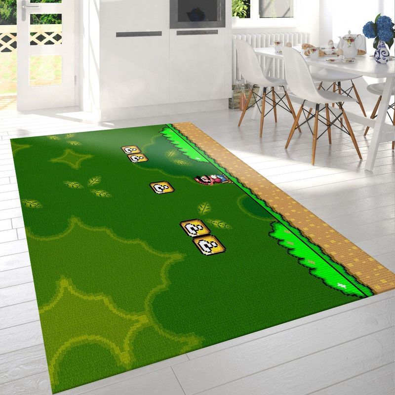 Super Mario 59 Area Rug Living Room And Bed Room Rug Gift Us Decor