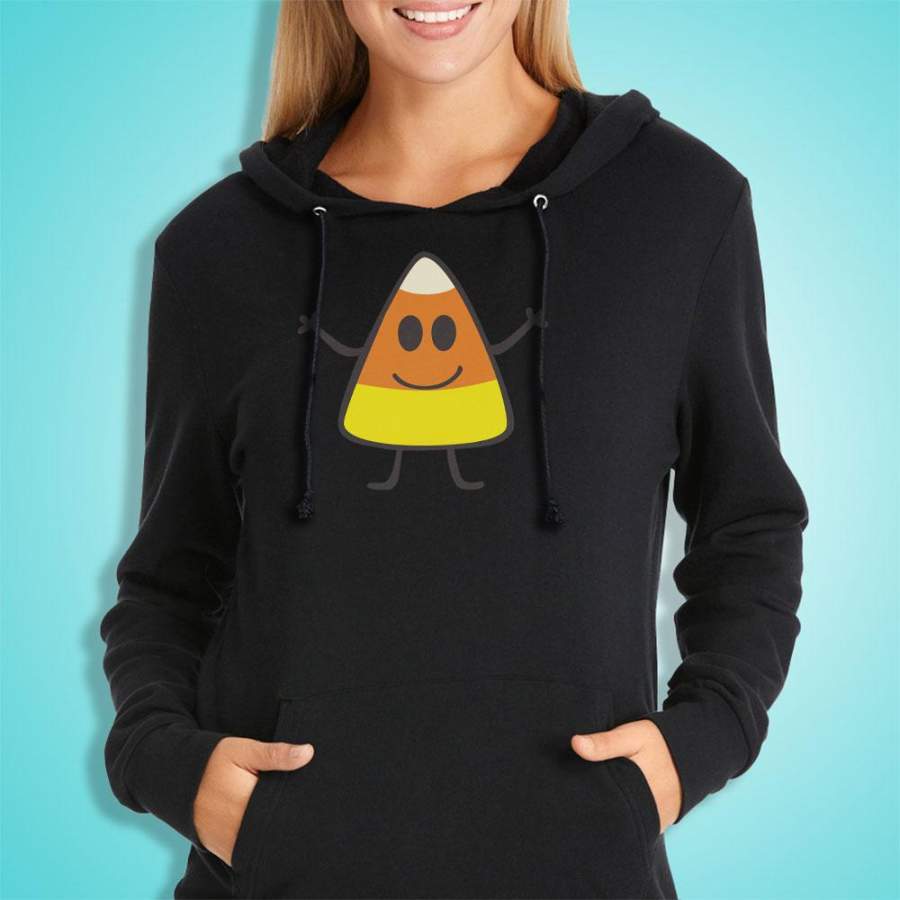 Cute Candy Corn Halloween Women’S Hoodie