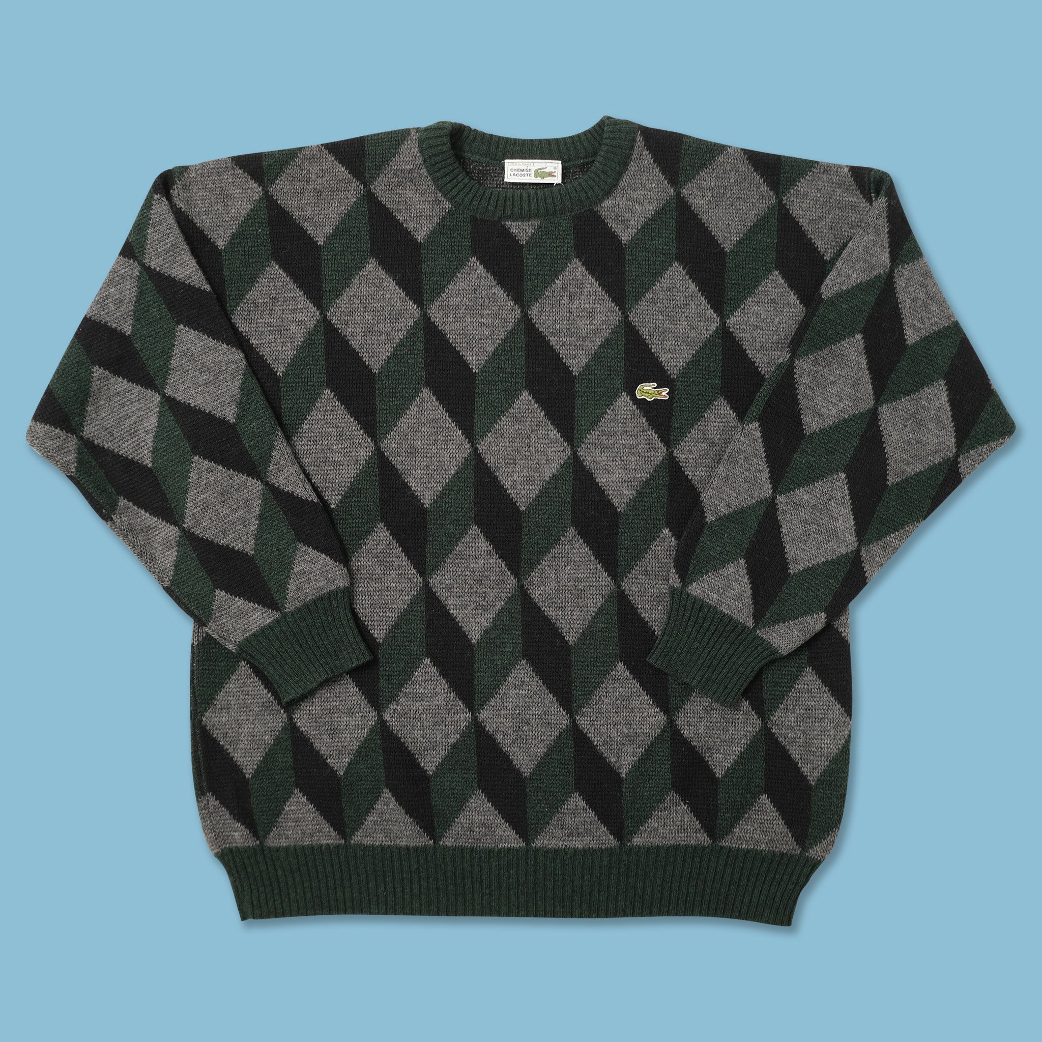 Vintage Lacoste Knit Sweater Large