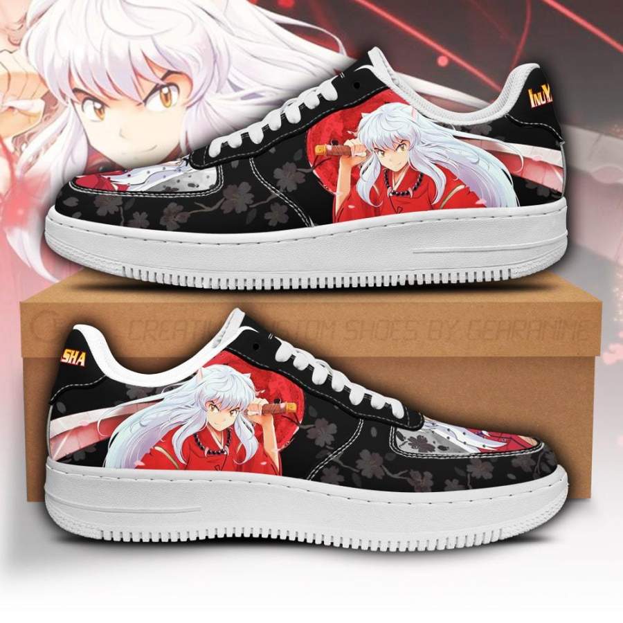 Inuyasha Air Sneakers Inuyasha Anime Shoes Fan Gift Idea PT05