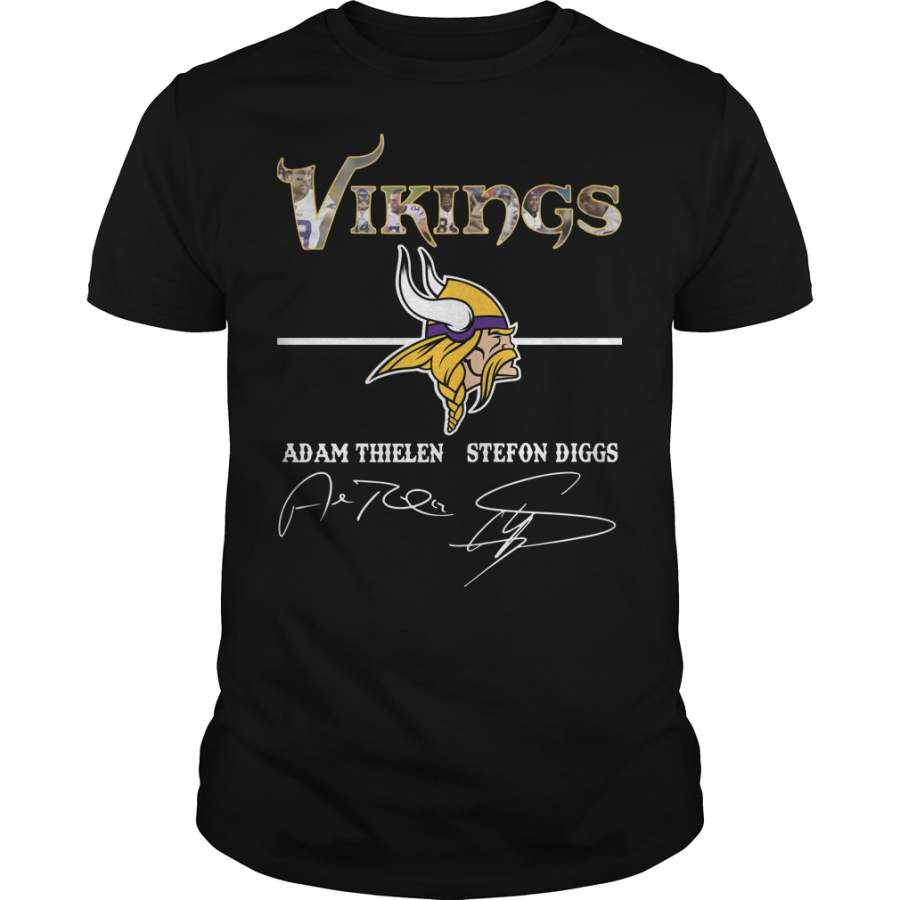 Minnesota Vikings Adam Thielen Stefon Diggs T-Shirt