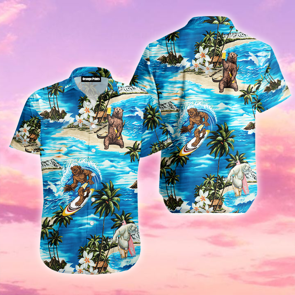 Love Bear Hawaii Shirt For Men Women Adult Ha10602